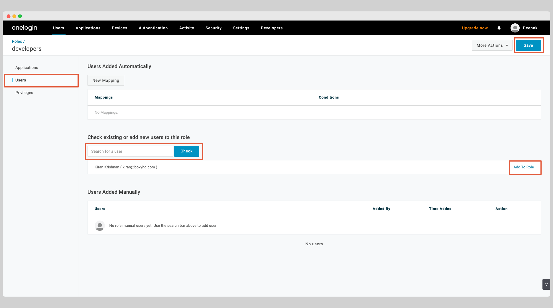 OneLogin SCIM Step 14